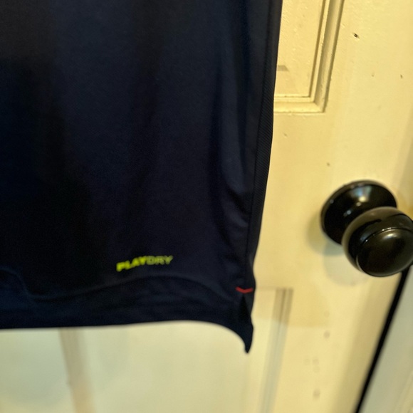 Reebok Center Ice NHL Columbus Blue Jackets Play Dry Polo Shirt Size Medium - Picture 6 of 10